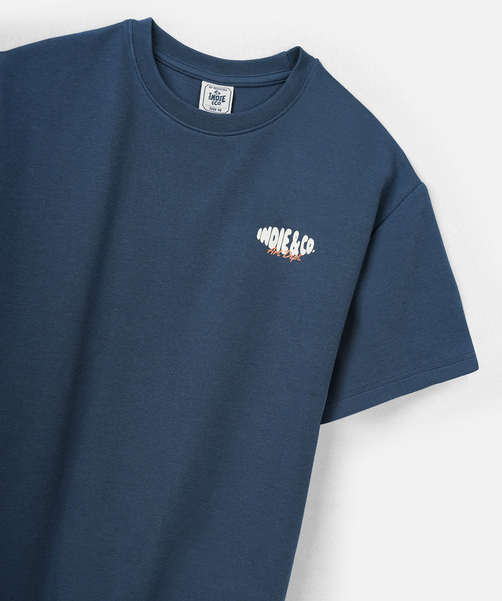 The Lenox Tee | Petrol