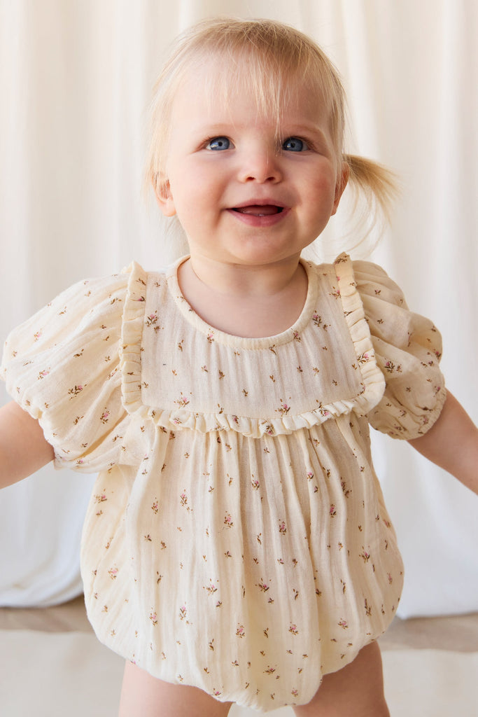 Organic Cotton Odette Playsuit | Dina Antique