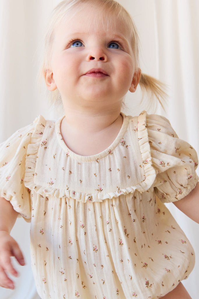 Organic Cotton Odette Playsuit | Dina Antique