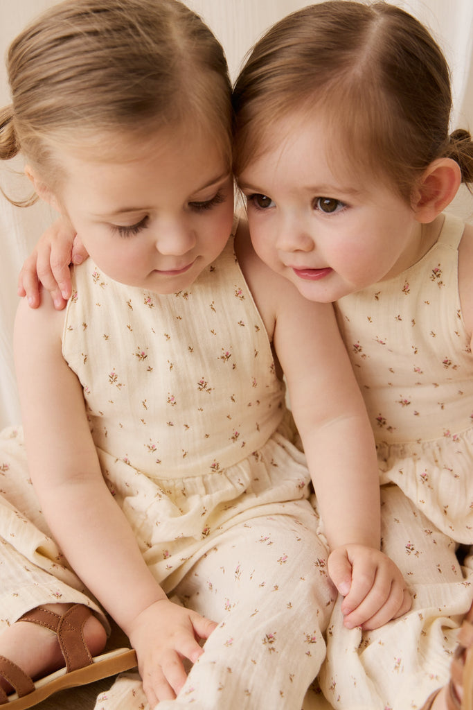Organic Cotton Muslin Lana Jumpsuit | Dina Antique