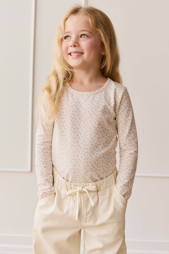 Organic Cotton Long Sleeve Top | Penelope Rose Small