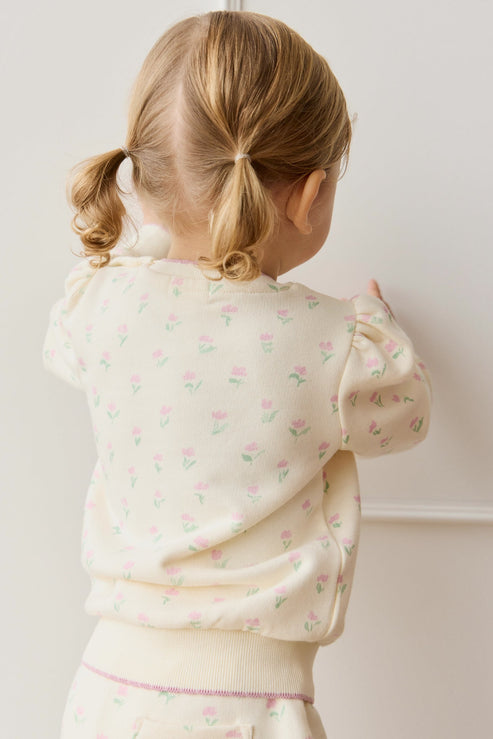 Organic Cotton Monroe Sweatshirt | Lila Pink