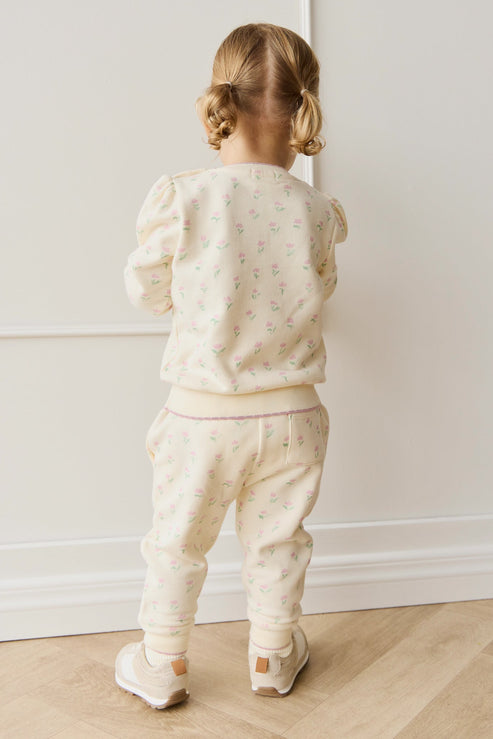 Organic Cotton Monroe Track Pant | Lila Pink
