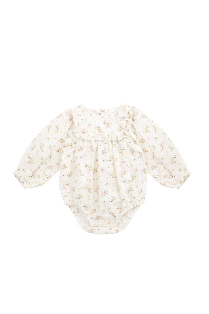 Organic Cotton Frances Playsuit | Bianca Antique