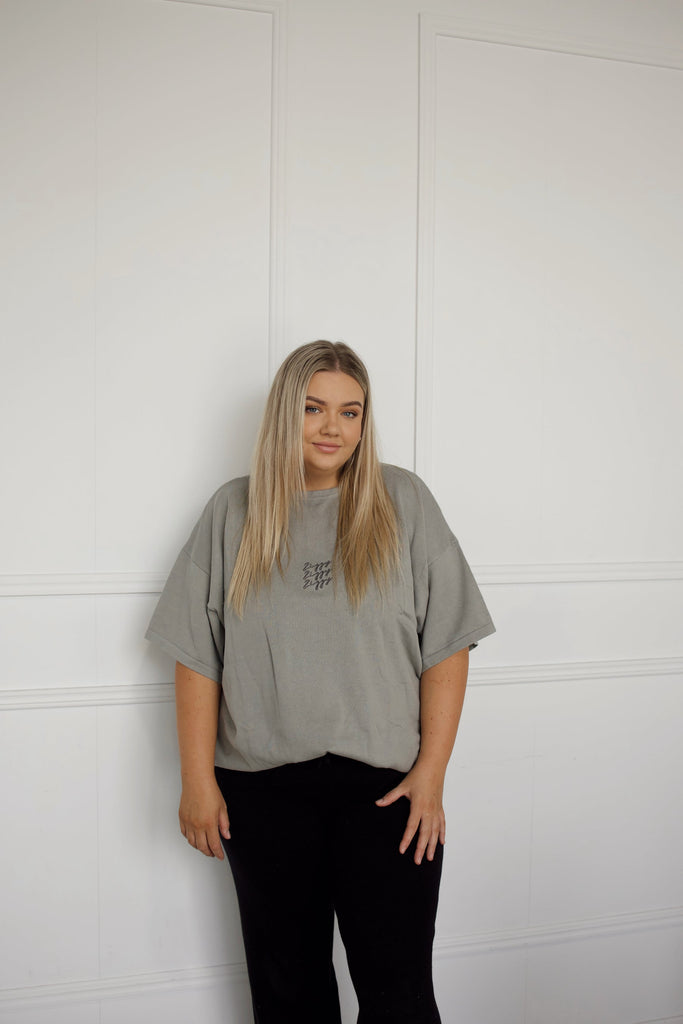 Womens Signature Tee | Gray
