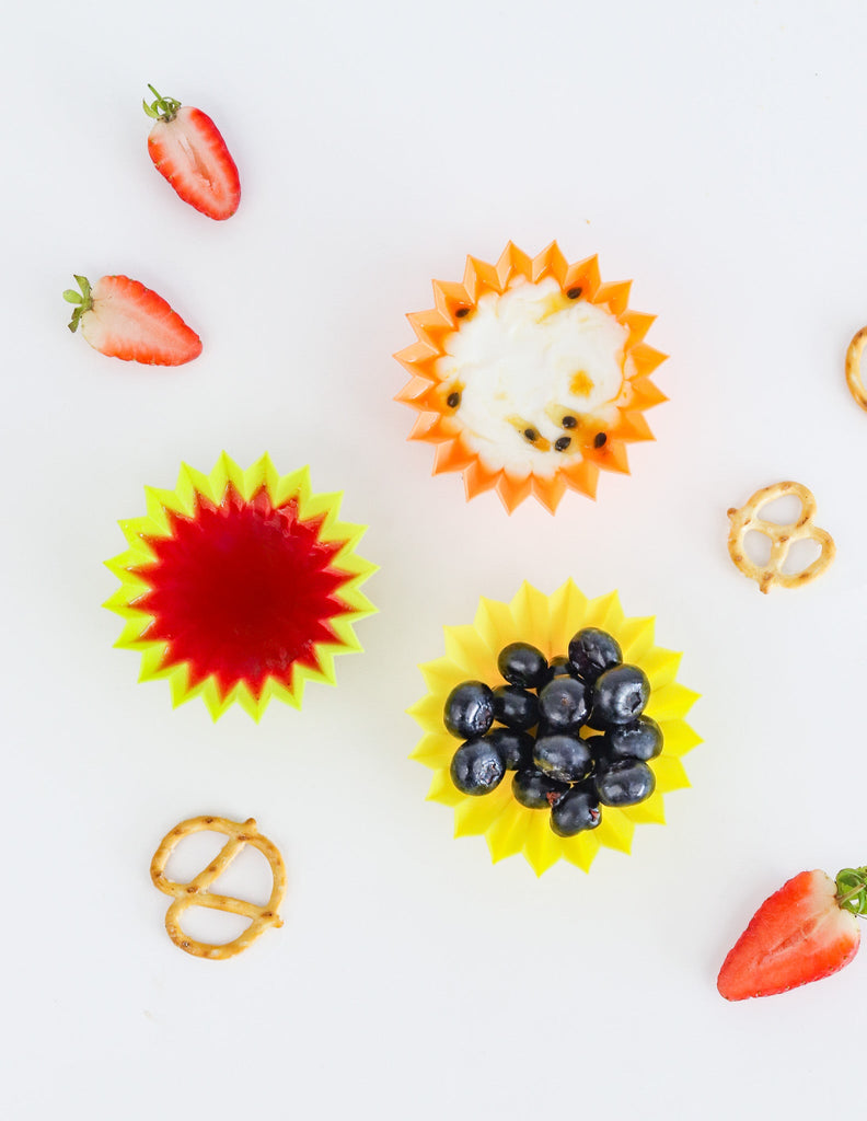 Jumbo Silicone Cups | Brights