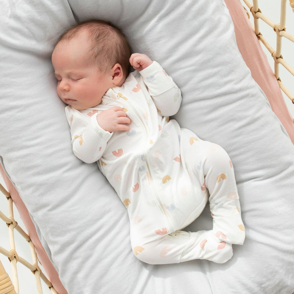 Day or Night Zip Onesie | Over the Rainbow
