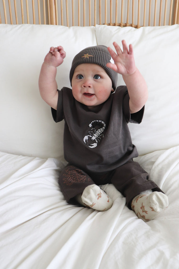 Kids Tee | Charcoal