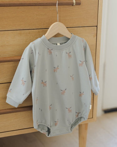 Crewneck Bubble Romper | Moose