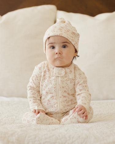 ZIP LONG SLEEVE SLEEPER FOOTIE | French Garden
