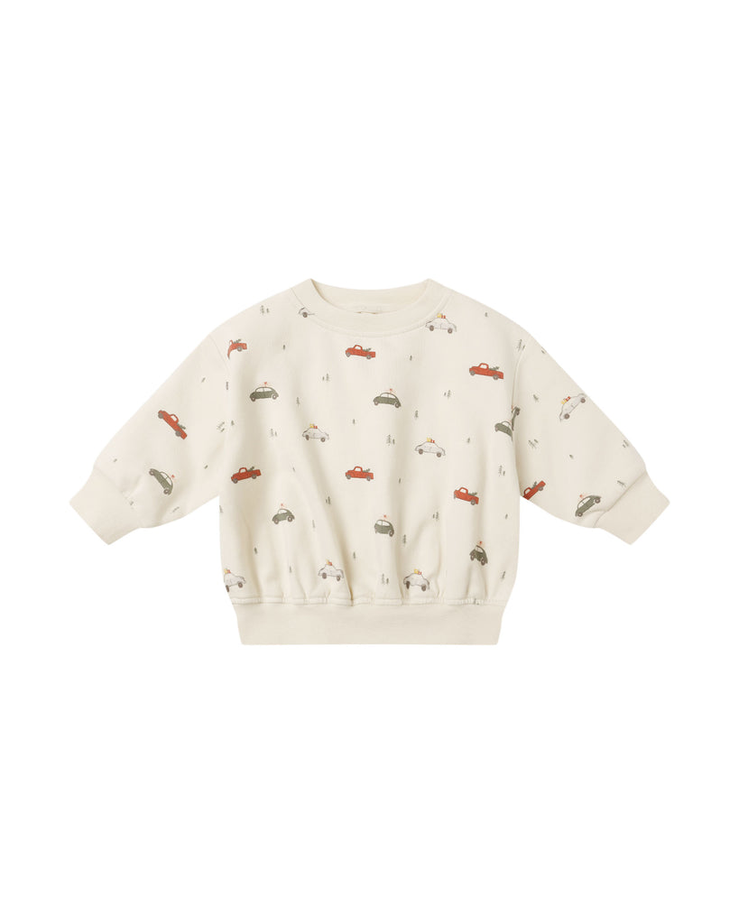 RELAXED FLEECE SWEATSHIRT | Cars