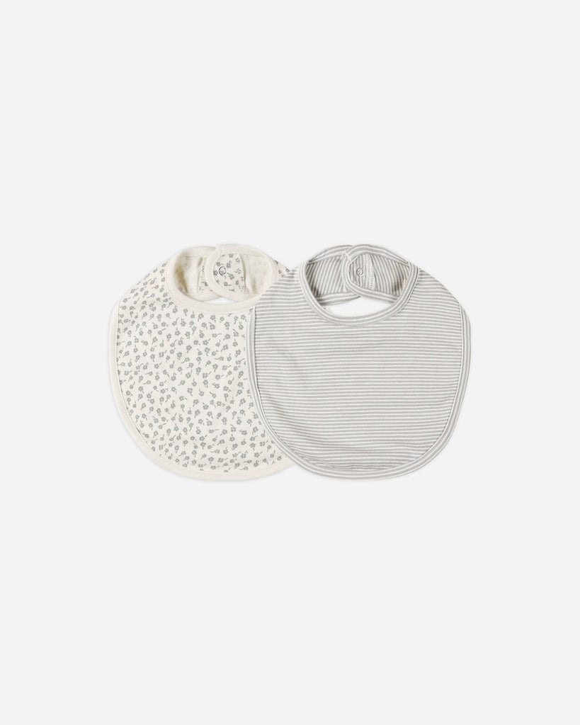 Quincy Mae Jersey Snap Bib 2pk