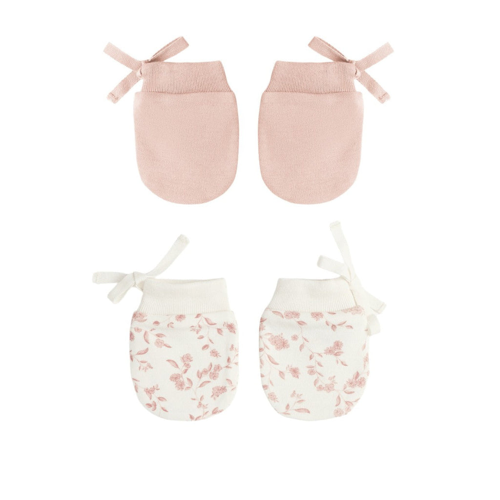 No Scratch Mittens | Rose, French Garden (set of 2)