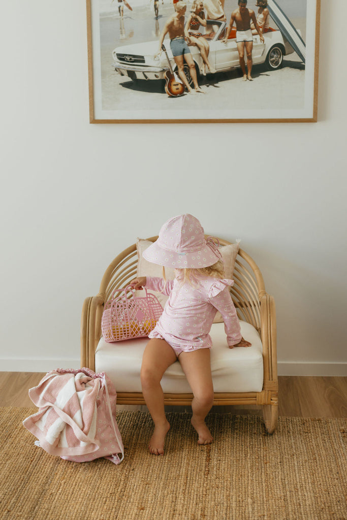 Wide Brim Swim Hat | Daisy Fields