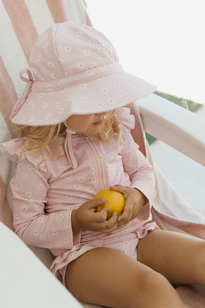 Wide Brim Swim Hat | Daisy Fields