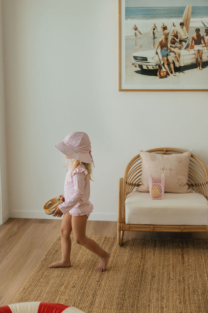 Wide Brim Swim Hat | Daisy Fields