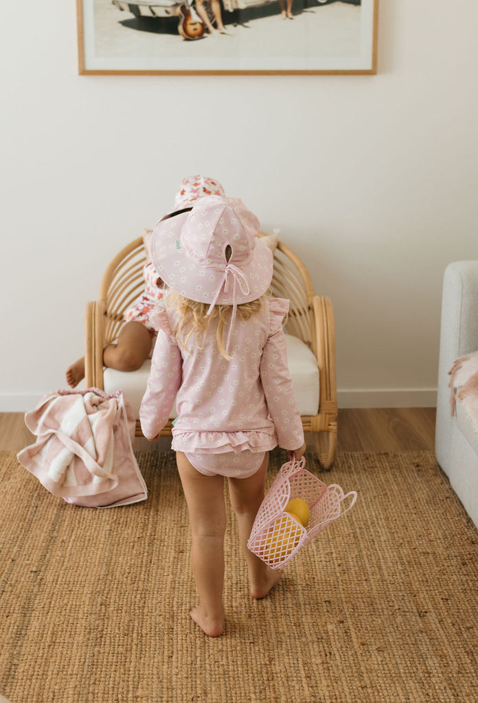 Wide Brim Swim Hat | Daisy Fields