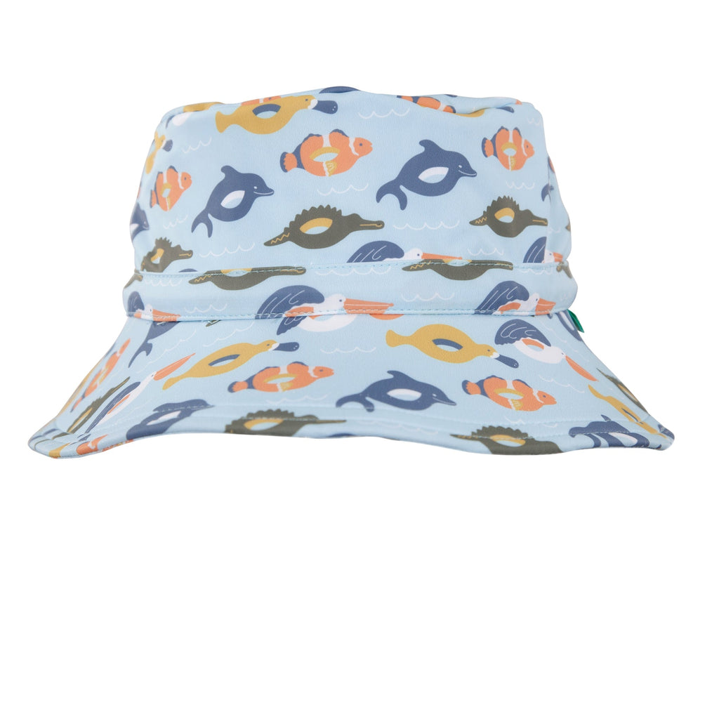 Wide Brim Swim Hat | Pool Floats