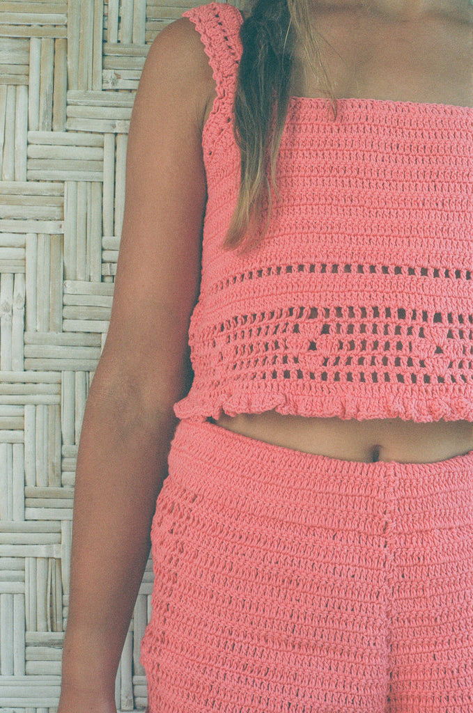 Crochet Short | Hibiscus