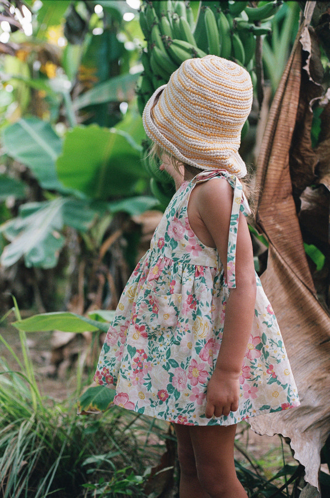 Crochet Hat | Mango Stripe