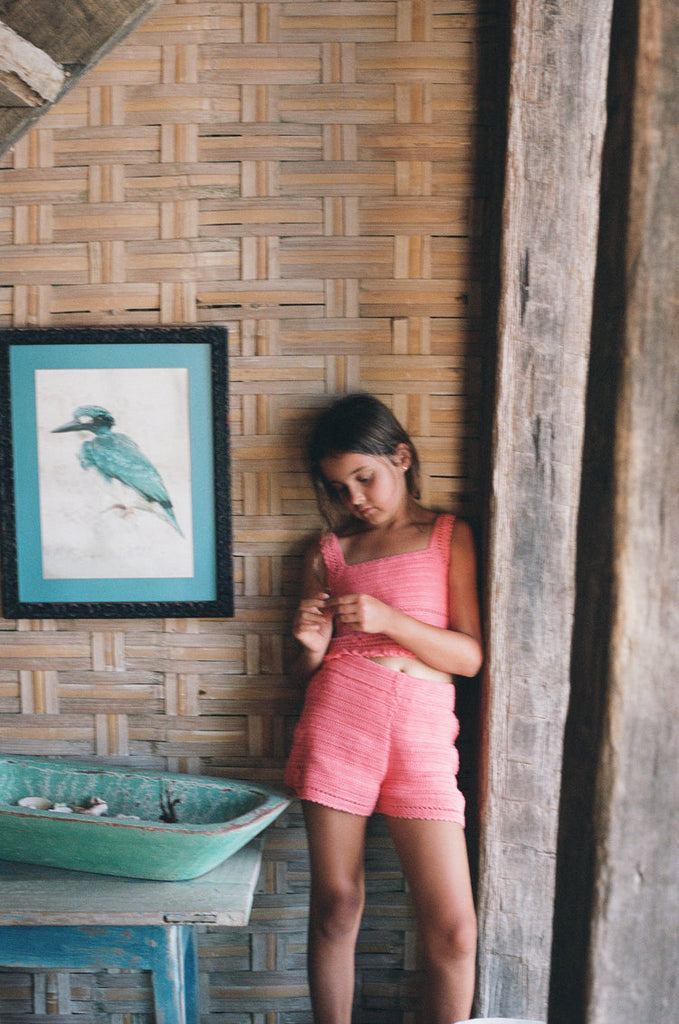 Crochet Short | Hibiscus