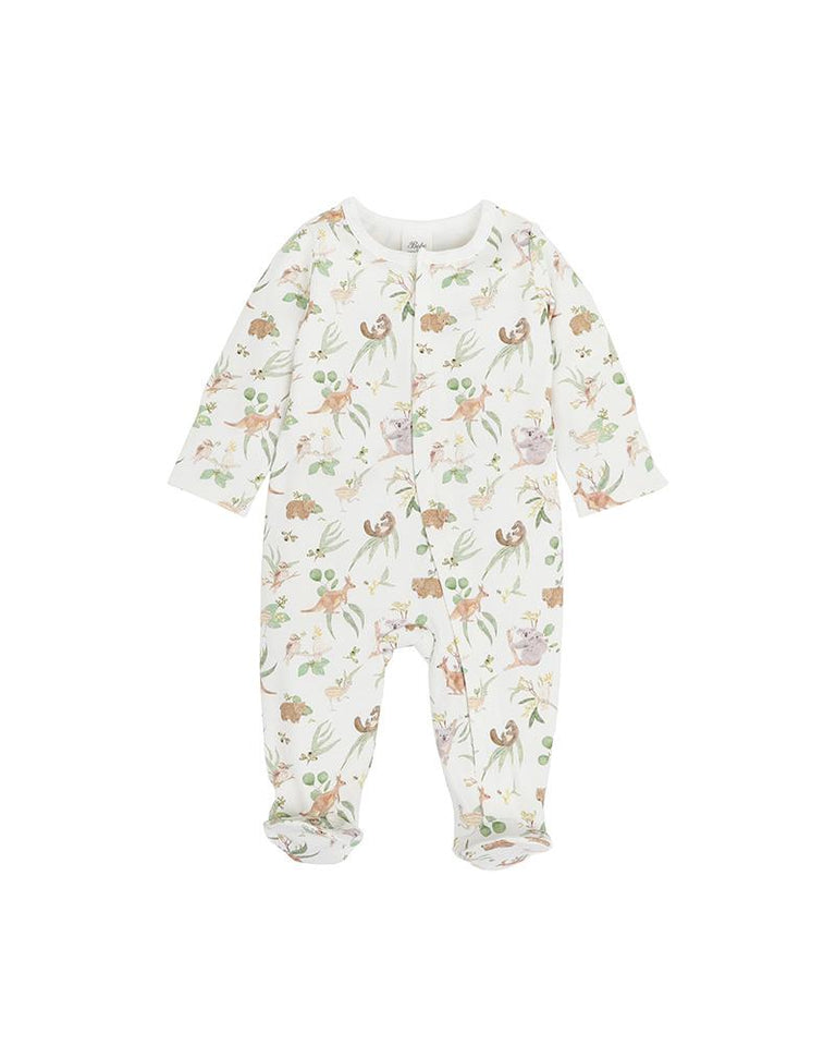 BAILEY NATIVE LS ZIP ONESIE