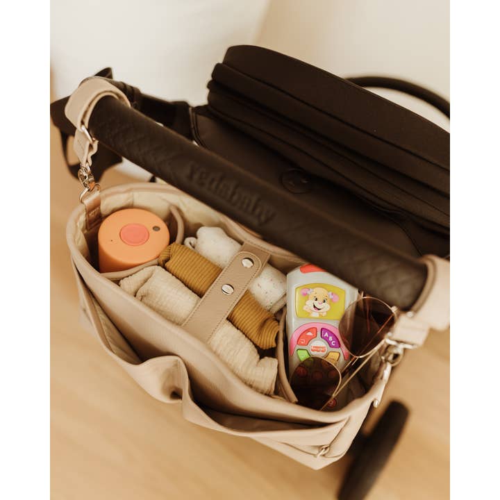 Signature Pram Caddy | Oat Dimple
