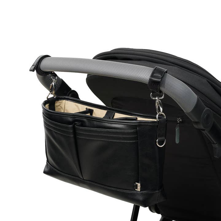Signature Pram Caddy |Black Dimple