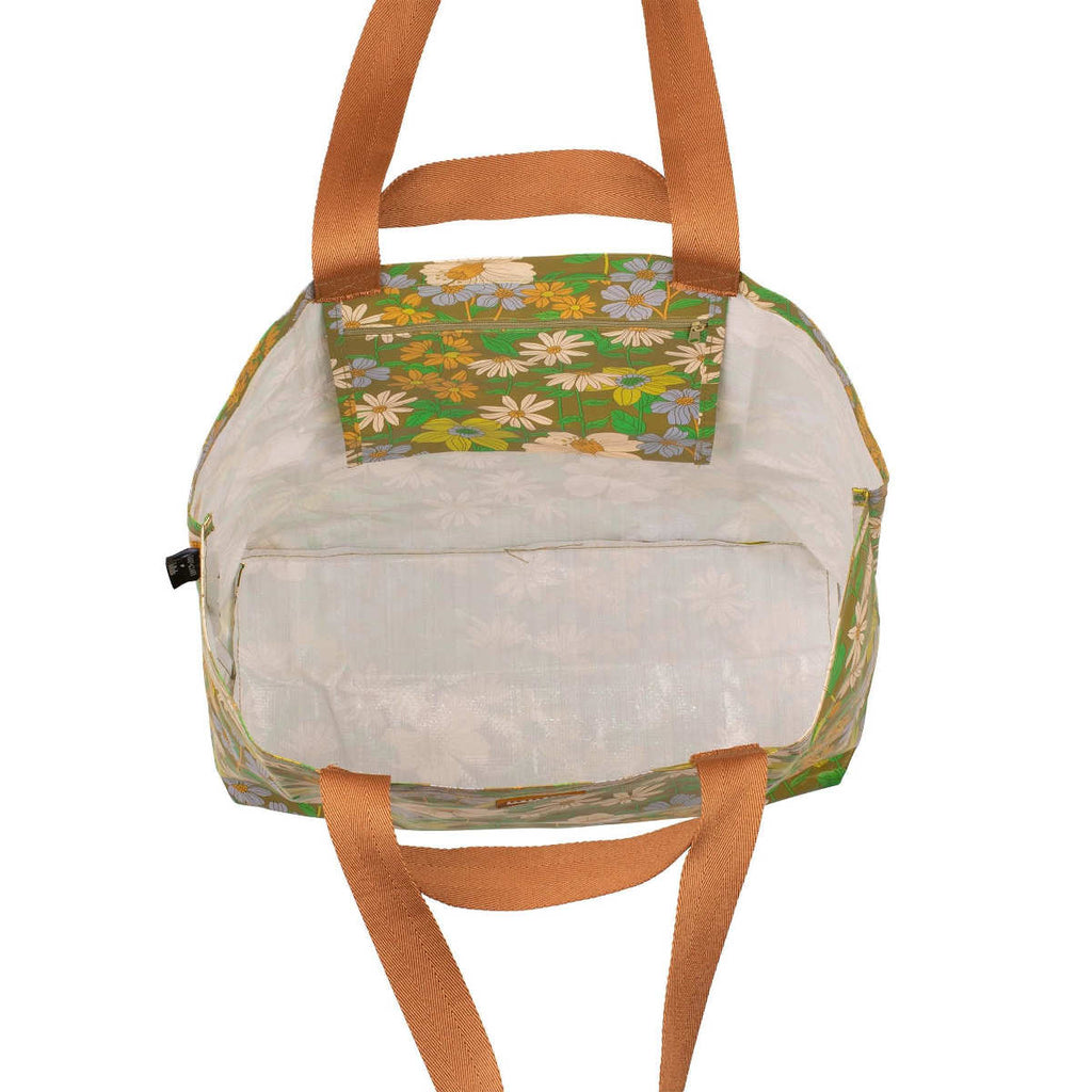 Shopper Tote Sage x Clare & Kollab Floria