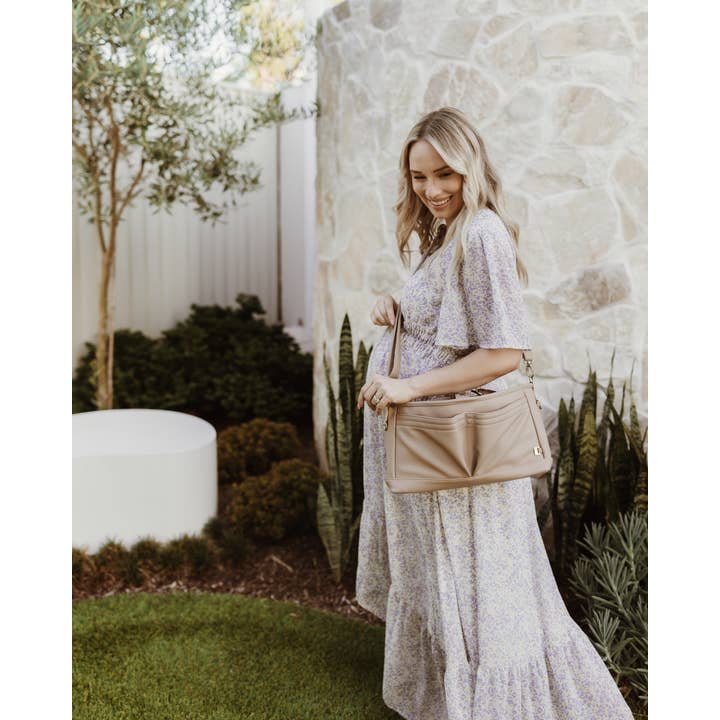 Signature Pram Caddy | Oat Dimple
