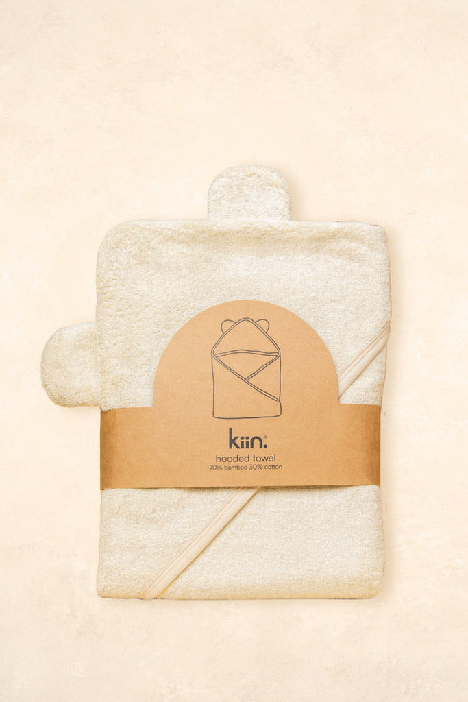 Hooded Towel - Ivory