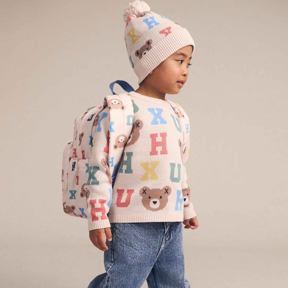 HUX ALPHABET KNIT JUMPER